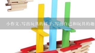 小作文,写出玩具的样子,写出自己和玩具的趣事