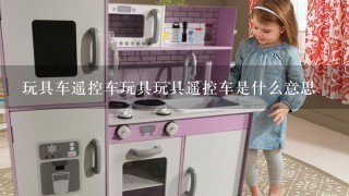 玩具车遥控车玩具玩具遥控车是什么意思