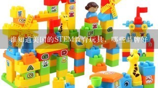 谁知道美国的STEM教育玩具，哪些品牌好