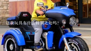 这款玩具有什么特别之处吗？